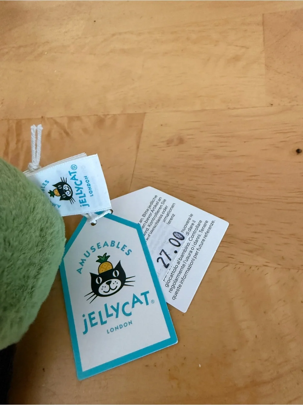 Jellycat Amuseables Soyella Edamame Bean - Picture 8 of 8